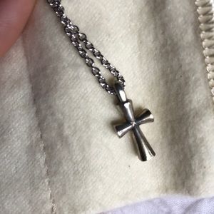 James Avery cross necklace and pendant